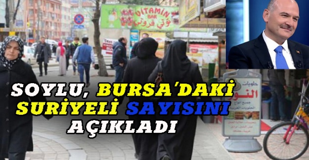 Soylu Bursa Daki Suriyeli Say S N A Klad Bavul Haber