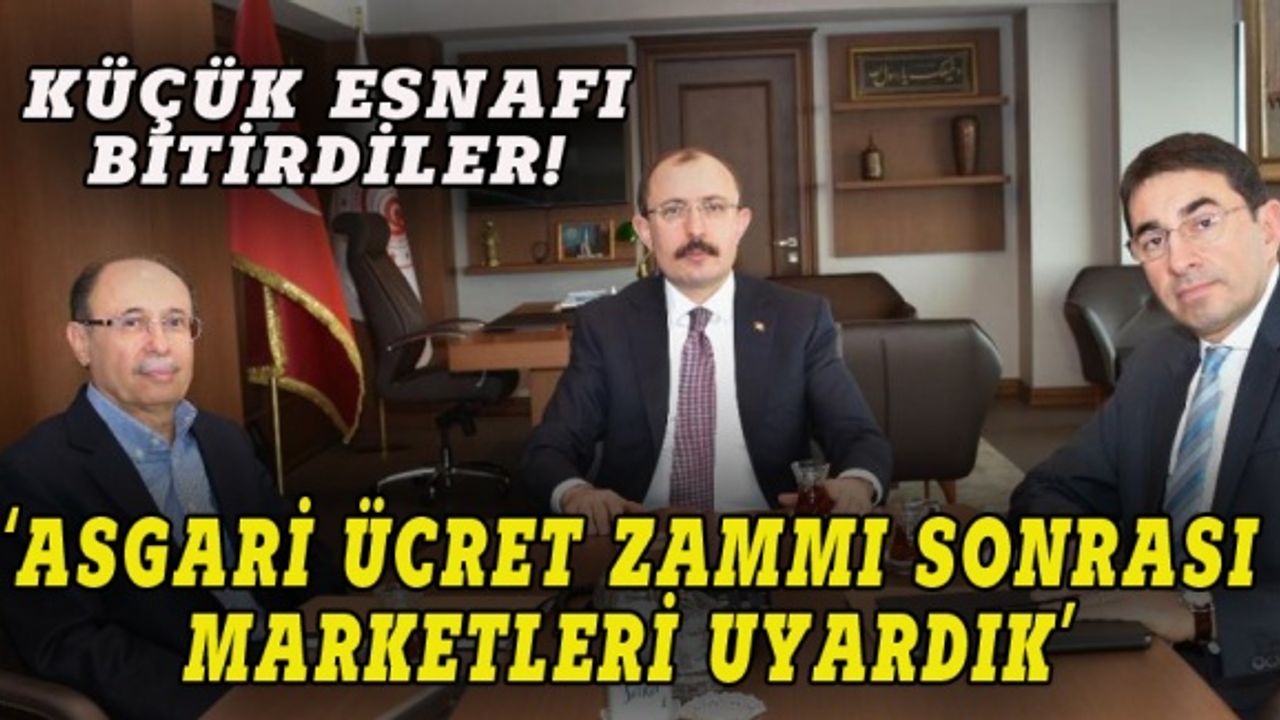 Bakan Muş: Marketleri uyardık