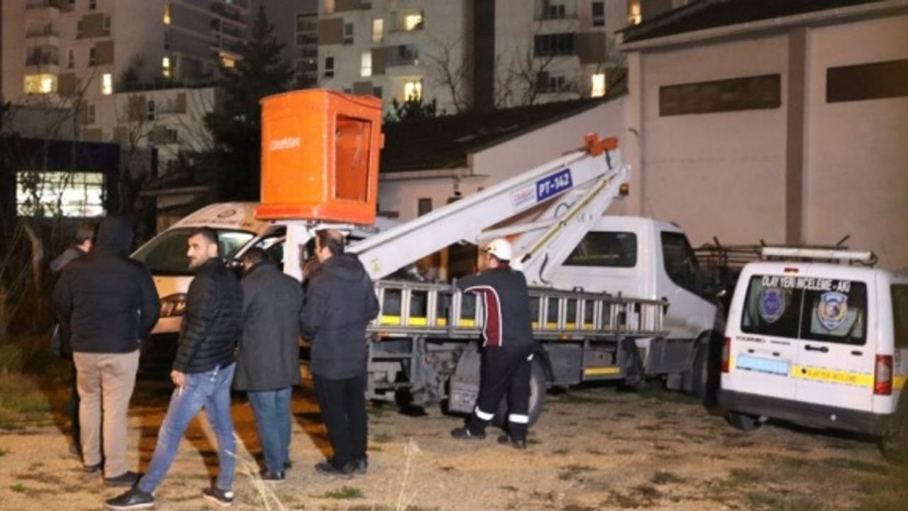 Bursa'da elektrik trafosunda feci son!