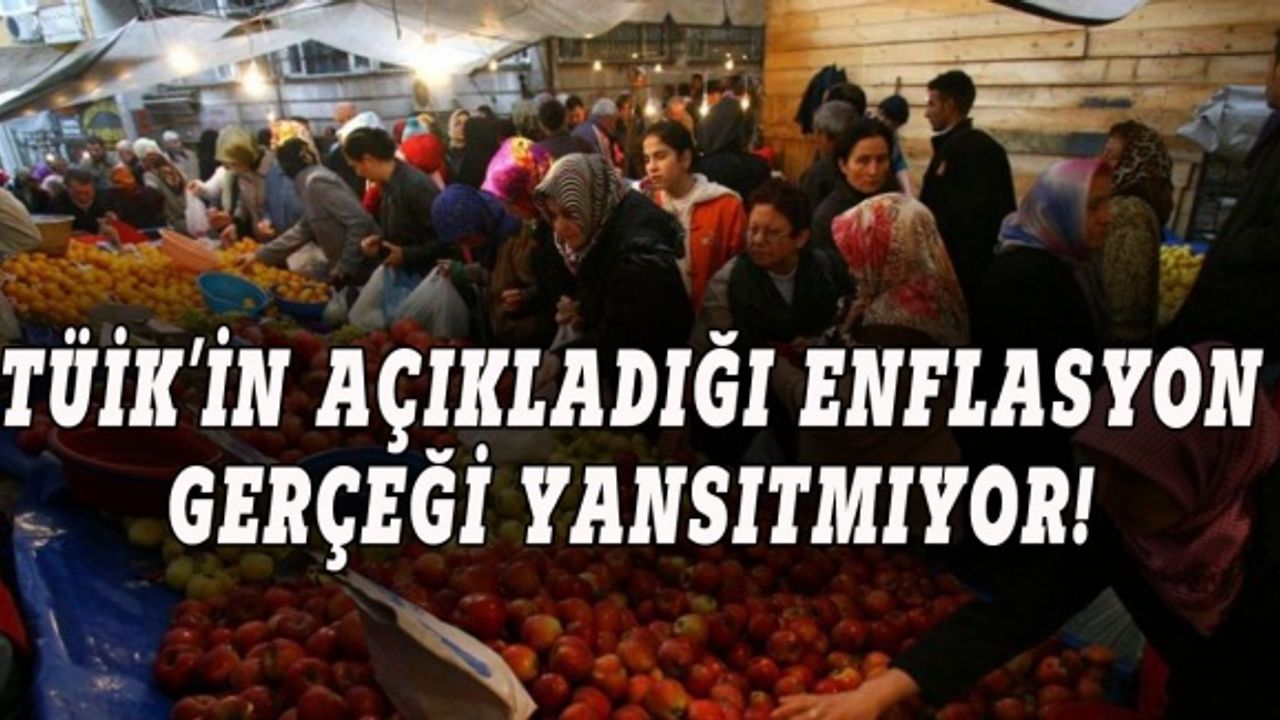 TÜİK'in açıkladığı enflasyona tepkiler büyüyor