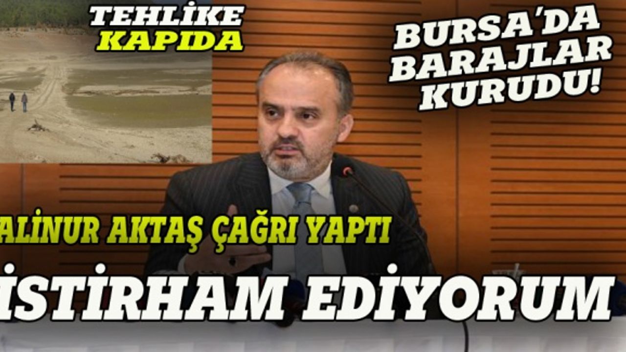 Alinur Aktaş'tan kuraklık uyarısı: İstirham ediyorum, camilerde...