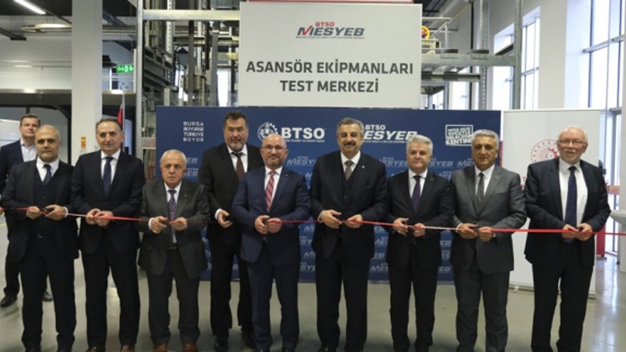 Asansör sektörüne yüzde yüz yerli test merkezi