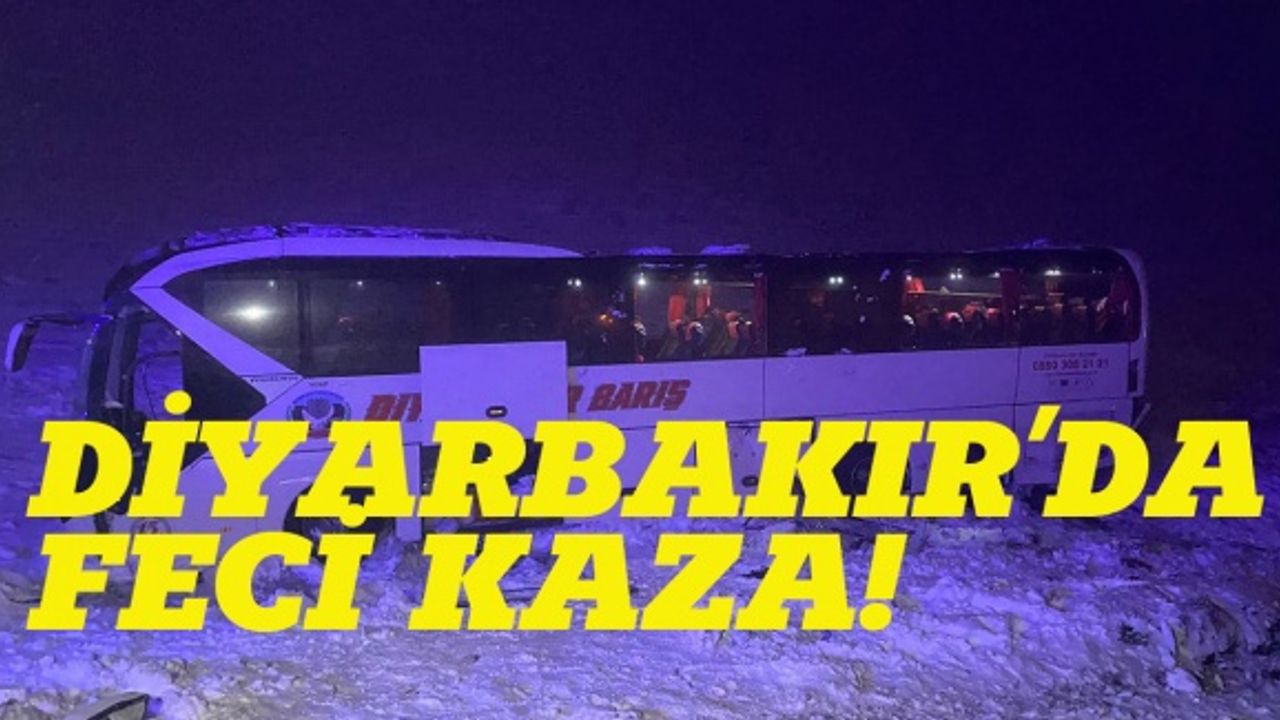 Yolcu otobüsü şarampole devrildi, çok sayıda yaralı var