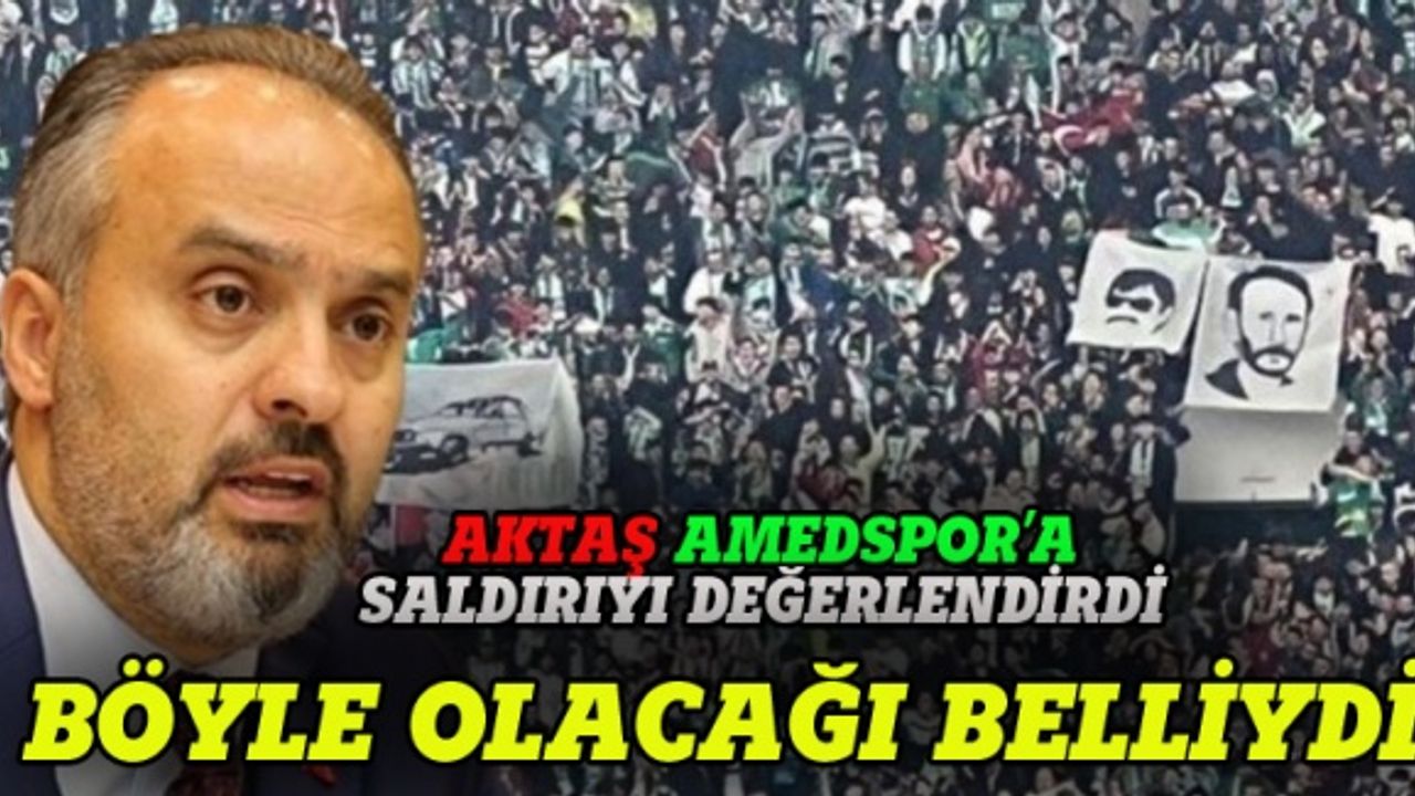 Alinur Aktaş: Böyle olacağı belliydi, yanlış baştan yapıldı