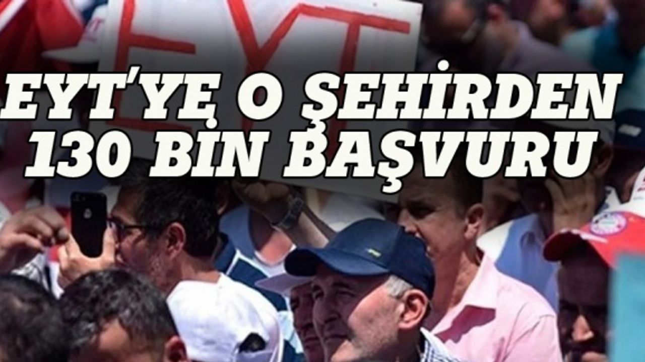 EYT'ye Bursa'dan 130 bin başvuru