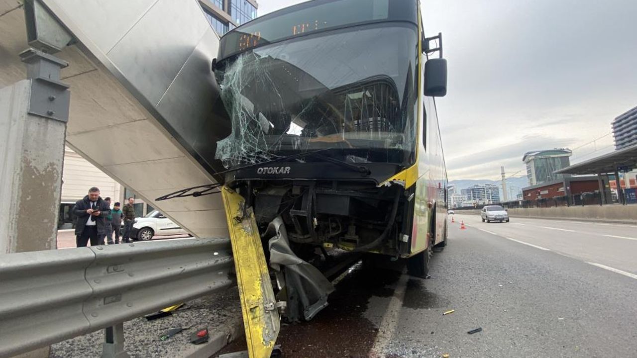 Bursa'da belediye otobüsü dehşeti: Yaralılar var!