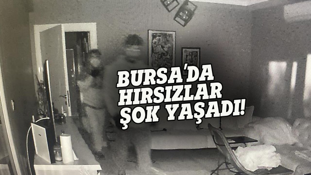Bursa'daki hırsızlar kameralardan kaçamadı