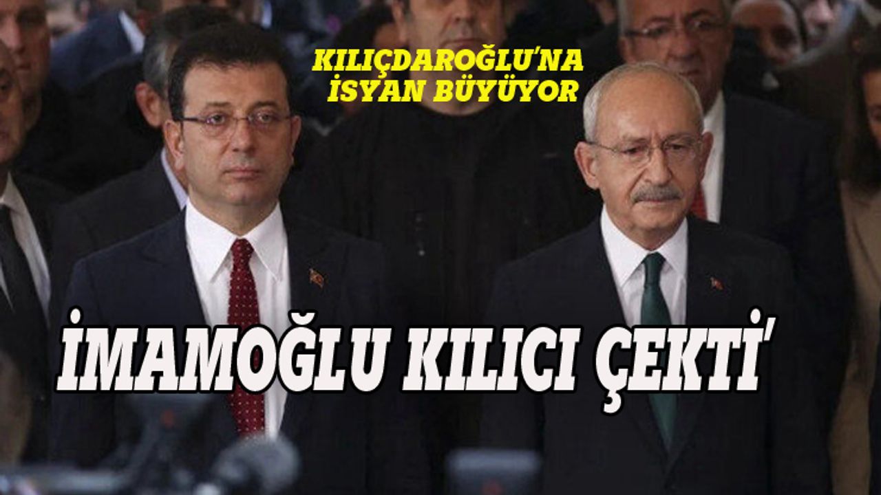 Ekrem İmamoğlu Kılıçdaroğlu'na bayrak açtı: Değişim şart