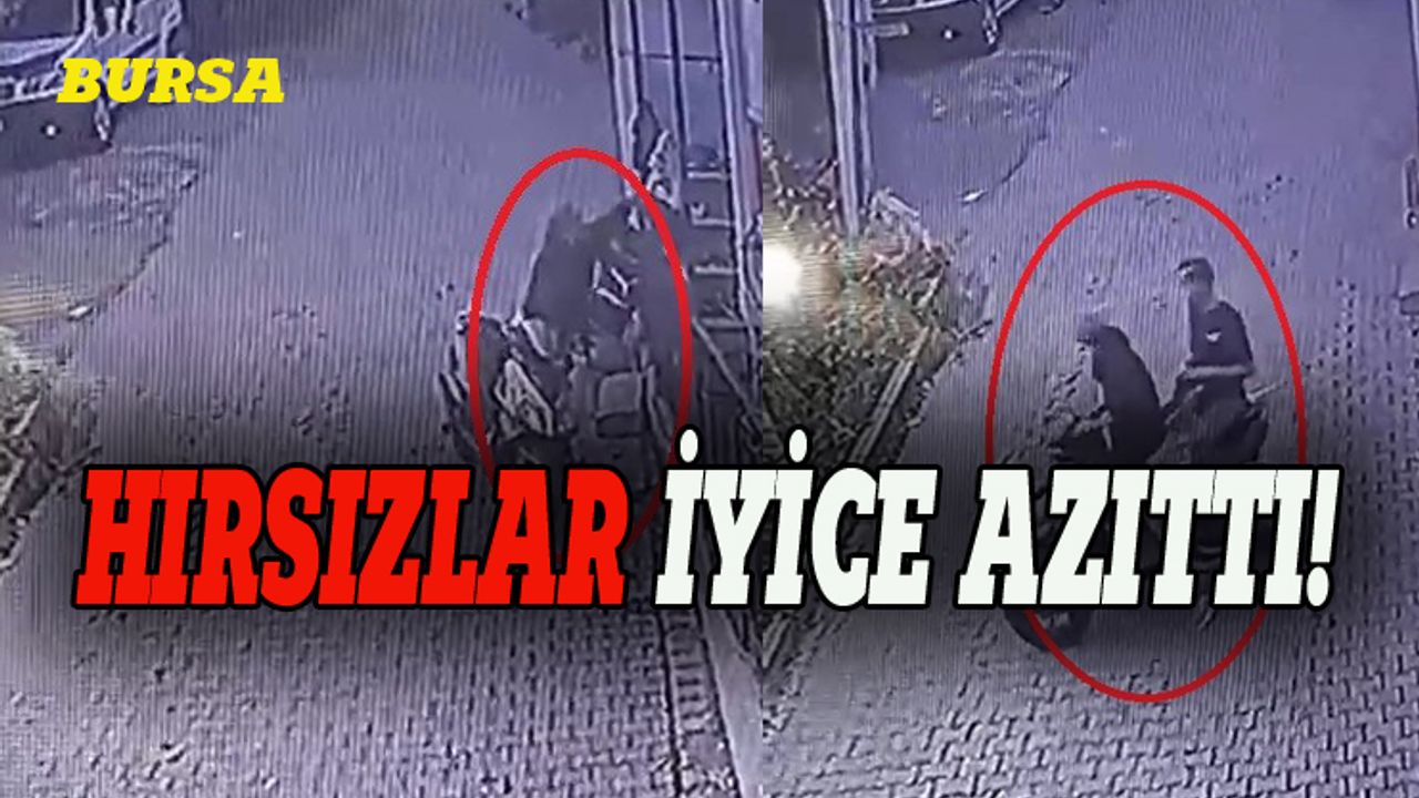 Bursa'da hırsızlar zıvanadan çıktı!