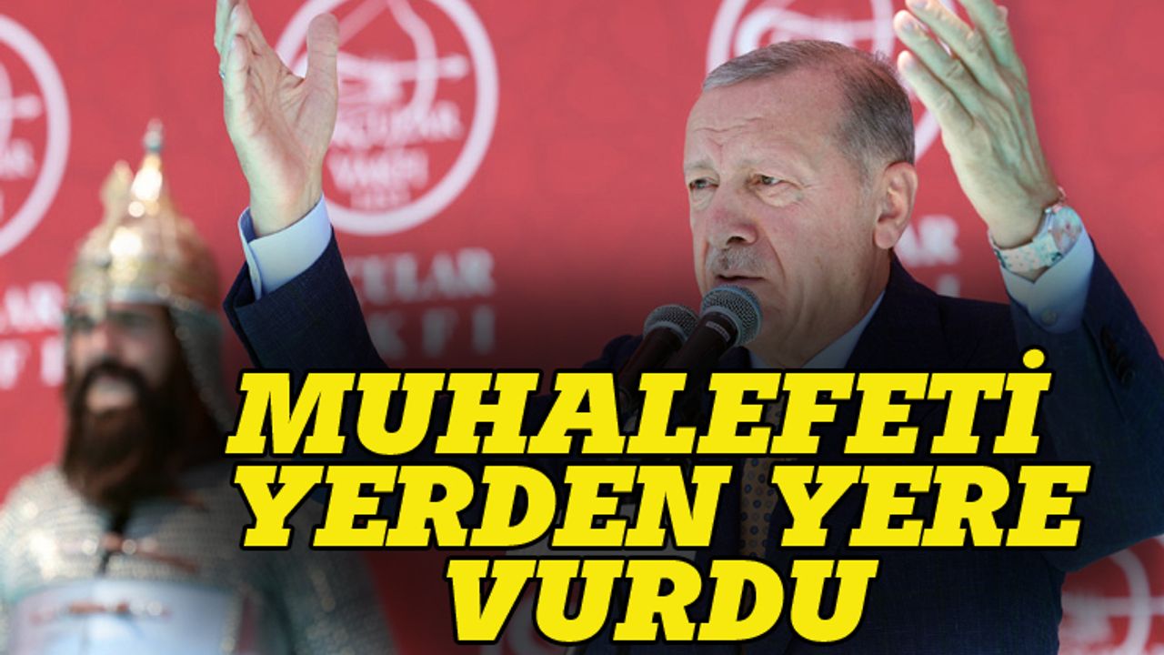 Erdoğan'dan seçim çıkışı: Tekrar geri alacağız