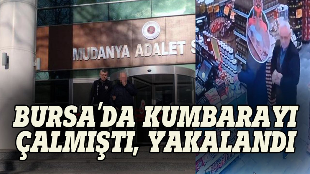 Bursa'da SMA hastası çocuğun kumbarasını çalmıştı, yakalandı