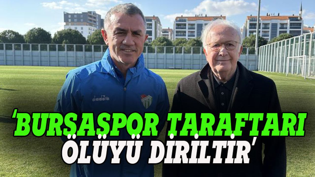 Bursaspor teknik direktörü Ümit Şengül: Taraftar takıma sahip çıkmalı