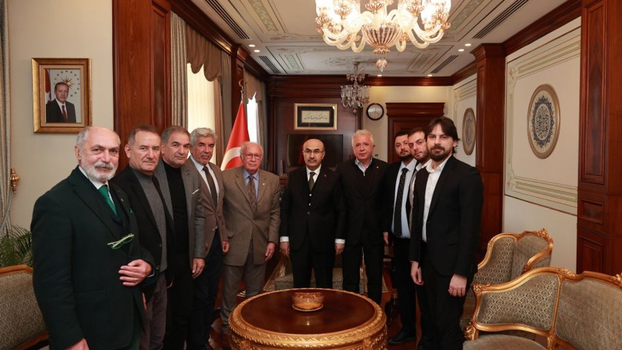Sinan Bür ve yönetimden Bursa Valisi Demirtaş'a ziyaret