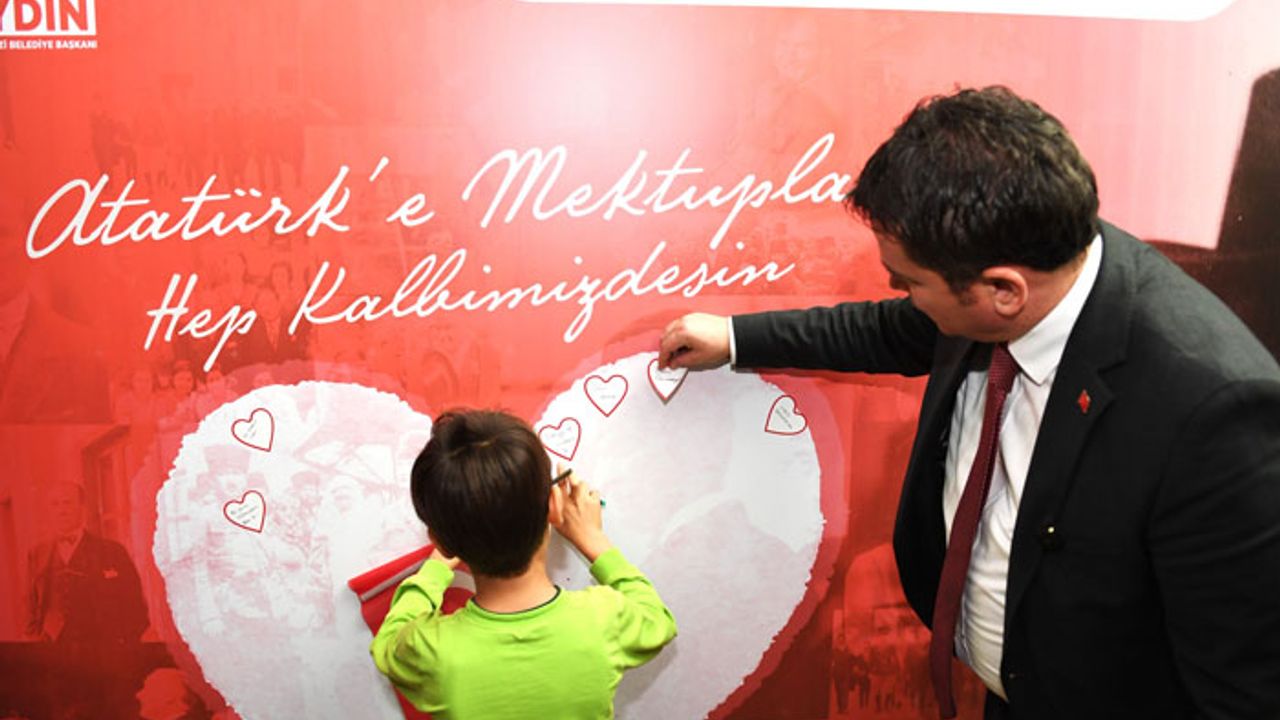 Çocuklar Atatürk'e mektup yazdı