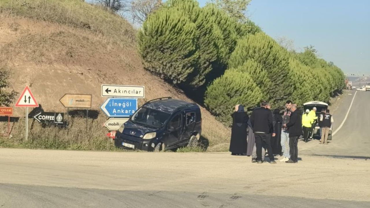 Bursa'da üzücü kaza, kanala sürüklendi