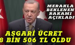 Asgari Ücret net 8 bin 506 TL oldu