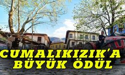 Bursa'nın bozulmayan mekanı Cumalıkızık'a ödül