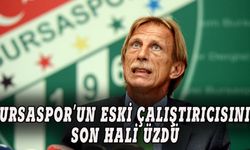 Bursaspor'un eski teknik direktörünün son hali  üzdü