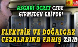 Zam sağanağı sürüyor, doğalgaz ve elektrik,...
