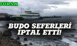 BUDO, Bursa- İstanbul seferlerini  iptal etti.