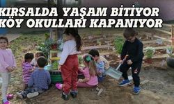Çok yazık oluyor, köy okulları kapanıyor