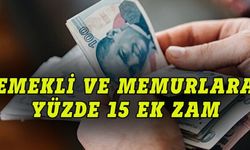 Memur ve emeklilere ek zam geliyor