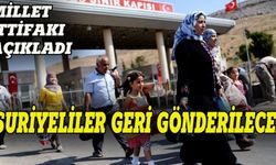 Millet İttifakı: Türkiye'deki Suriyeliler geri gönderilecek
