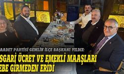Saadet Partili Yıldız: Asgari ücret ve emekli maaşları cebe girmeden eriyor