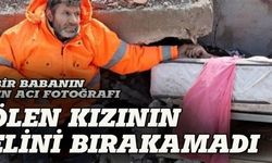 Bir babanın en acı fotoğrafı