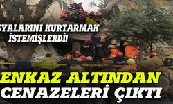 Hatay depreminde enkaz altında kalanların cesetleri çıkarıldı