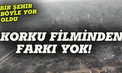 Hatay'ı enkazın toz bulutları kapladı
