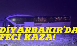 Yolcu otobüsü şarampole devrildi, çok sayıda yaralı var