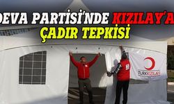 DEVA Partisi'nden Kızılay'a çadır tepkisi