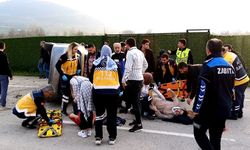 Bursa'da kaza: Yaralılar var!