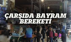 Bursa'daki çarşılarda bayram bereketi