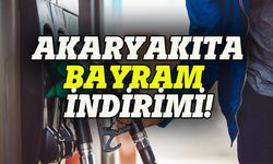 Akaryakıta  çifte  bayram indirimi