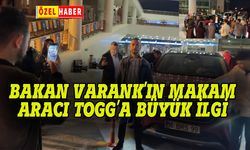 Bakan Varank'ın makam aracı Togg'a büyük ilgi