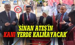 Kutalmış Türkeş: Sinan Ateş'in kanı yerde kalmayacak