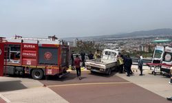 Bursa'da uçurumun eşiğinden ekipler kurtardı