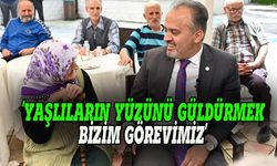 Başkan Aktaş'tan huzur evi sakinlerine moral ziyareti