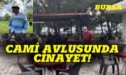 Bursa'da arkadaşını cami avlusunda tabancayla vurdu!