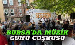 Bursa'da müzik günü coşkusu