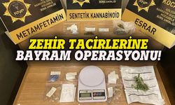 Kocaeli'de zehir tacirlerine bayram operasyonu