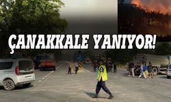 Çanakkale'deki yangın büyüyor!