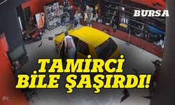 Bursa'da aracın gaz pedalına basınca olanlar oldu!