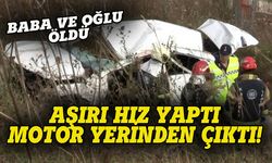 Aşırı hız yaptı, motor yerinde çıktı, ölü ve yaralılar var!