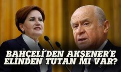 Devlet Bahçeli'den Akşener'e: Elinden tutan mı var, hadi gir