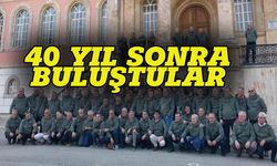 O askerler 40 yıl sonra Bursa'da buluştu