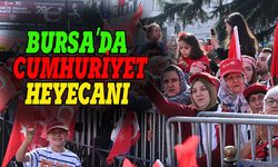 Bursa'da Cumhuriyet heyecanı