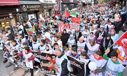 Bursa'daki çocuklardan Gazze'ye selam